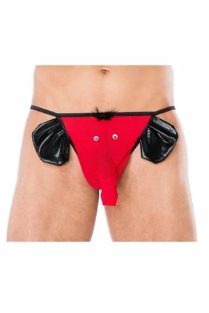 Andalea Elephant red Pánská tanga L/XL červená