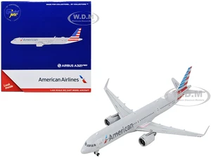 Airbus A321neo Commercial Aircraft "American Airlines" Gray 1/400 Diecast Model Airplane by GeminiJets