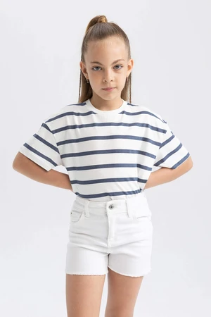 DEFACTO Oversize Fit Short Sleeve T-shirt