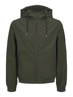 Jack&Jones Pánská softshell bunda JJEBASIC 12236300 Rosin S