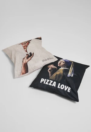 Pizza pillow set multicolored