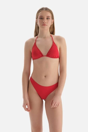 Dagi Red Triangle Small Bikini Top