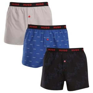 3PACK men's shorts Hugo Boss multicolor