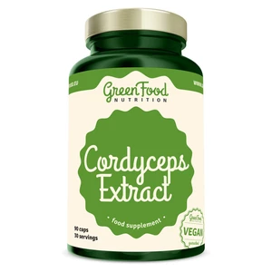 GREENFOOD NUTRITION Cordyceps Extract 90 kapsúl