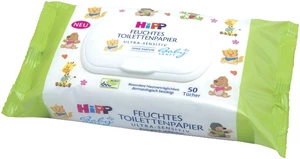 HiPP BABYSANFT Vlhčený toaletní papír ULTRA SENSITIVE 50 ks