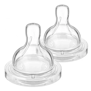 PHILIPS AVENT Dudlík Anti-colic/Classic+ 3 střední průtok 2 ks