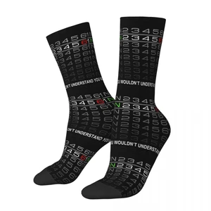 Motorcycle equipment Sportbike 1N23456 Gear Shift Men Women Socks Cycling Novelty Spring Summer Autumn Winter Stockings Gift