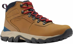 Columbia Men's Newton Ridge Plus II Waterproof Hiking Boot Light Brown/Red Velvet 44,5 Calzado de hombre para exteriores