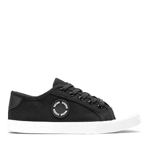 Czarne sneakersy damskie