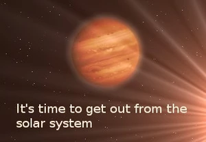 It's time to get out from the solar system Steam CD Key