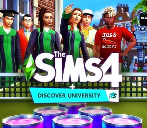 The Sims 4 + Discover University DLC Bundle Origin CD Key
