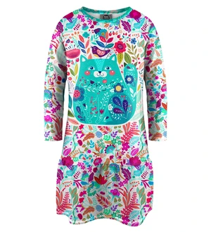 Vestito da ragazza Mr. GUGU & Miss GO FLOWER CAT