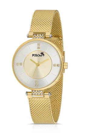 Polo Air Wicker Cord Women's Wristwatch Yellow Color