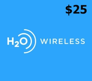 H2O $25 Mobile Top-up US