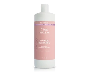Šampon pro blond vlasy Wella Professionals Invigo Blonde Recharge - 1000 ml (99268015708, 99268015709) + dárek zdarma