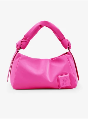 Dark pink ladies handbag Desigual Chocolin Rennes - Women