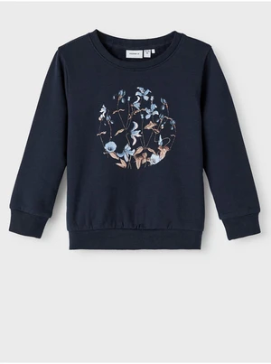 Dark blue girly sweatshirt name it Talia - Girls