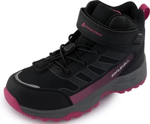 Children's outdoor shoes ALPINE PRO GEDEWO black