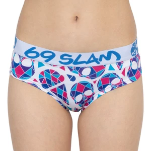 Women's panties 69SLAM boxer skullmond white