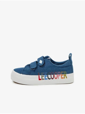 Blue Kids Patterned Sneakers Lee Cooper - unisex