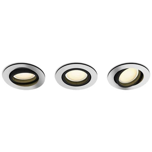 Philips Lighting Hue LED stropné reflektory 871951434282800  Hue White Amb. Milliskin Einbauspot 3 flg. aluminium 3x350l