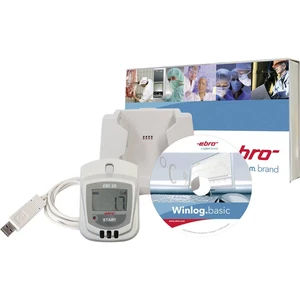 ebro EBI 20-TH1-Set multifunkčný datalogger  Merné veličiny vlhkosť vzduchu, teplota -30 do +70 °C 0 do 100 % rF