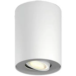 LED stropní reflektory Philips Lighting Hue Hue White Amb. Pillar Spot 1 flg. Weiß 350lm Erweiterung, GU10, 5 W, N/A