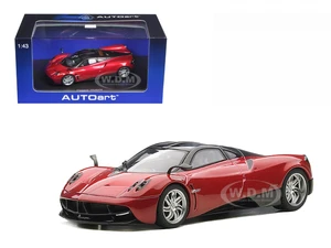 Pagani Huayra Metallic Red 1/43 Diecast Model Car by Autoart