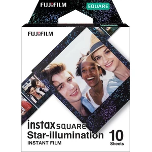 Instantný film Fujifilm Instax Square Star-illumination 10ks (16633495) FUJIFILM INSTAX SQUARE obsahuje 10 listů okamžitého barevného filmu, který je 