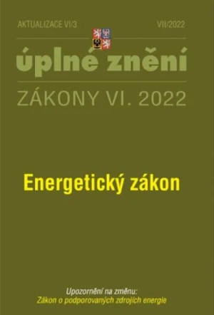 Aktualizace VI/3 2022 Energetický zákon, Zákon o podporovaných zdrojích energie