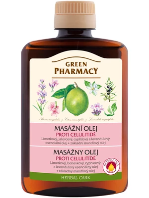 Masážní olej proti celulitidě Green Pharmacy - 200 ml