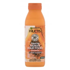 Garnier Fructis Hair Food Papaya 350 ml šampón pre ženy na poškodené vlasy