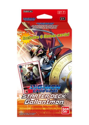 Karty Digimon - Gallantmon (ST-7) Starter Deck