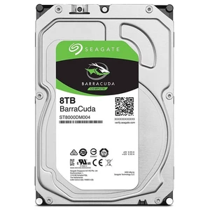 Pevný disk 3,5" Seagate Barracuda 8TB (ST8000DM004) pevný disk • kapacita 8 TB • typ disku 3,5" HDD • rozhranie SATA III • prenosová rýchlosť 190 MB/s