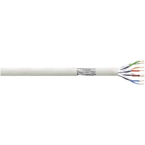 LogiLink CP2100S sieťový kábel ethernetový CAT 6 S/FTP 4 x 2 x 0.10 mm² sivá 100 m