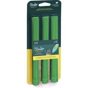 3Doodler 3DS-ECO07-GREEN-75 Start vlákno pre 3D tlačiarne PLA plast     zelená  75 ks