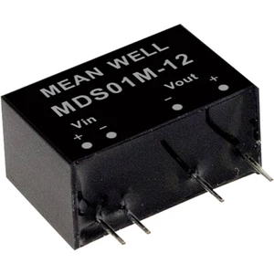 Mean Well MDS01L-12 DC / DC menič napätia, modul   84 mA 1 W Počet výstupov: 1 x