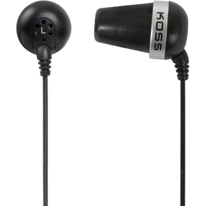 KOSS THE PLUG CLASSIC  Hi-Fi štupľové slúchadlá do uší  čierna