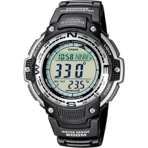 Casio chronografické náramkové hodinky SGW-100-1VEF (d x š x v) 51.5 x 47.6 x 13.2 mm čierna Materiál puzdra=Rezinát  Ma
