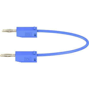Stäubli LK205 merací kábel [lamelový zástrčka 2 mm  - lamelový zástrčka 2 mm ] 15.00 cm modrá 1 ks