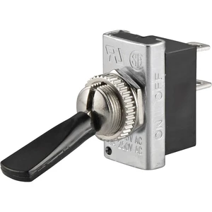 TRU COMPONENTS TC-R13-25A1-05 pákový spínač 250 V/AC 6 A 1x vyp/zap  s aretáciou 1 ks