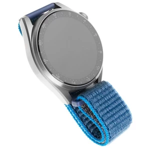 Remienok FIXED Nylon Strap s šířkou 22mm pro smartwatch (FIXNST-22MM-DBL) modrý náhradný remienok • na hodinky so šírkou 22 mm • materiál: tkaný nylon