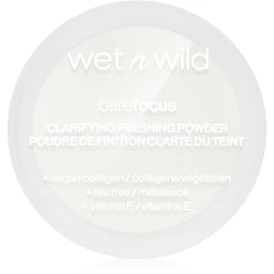 Wet n Wild Bare Focus Clarifying Finishing Powder matující pudr odstín Translucent 6 g