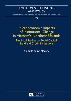 Microeconomic Impacts of Institutional Change in Vietnams Northern Uplands
