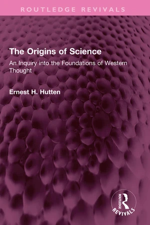 The Origins of Science