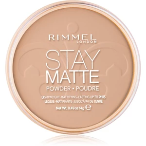 Rimmel Stay Matte pudr odstín 008 Cashmere 14 g