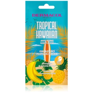 Dermacol Tropical Hawaiian plátýnková maska s omlazujícím účinkem 23 g