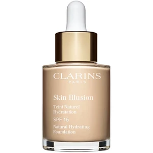 Clarins Skin Illusion Natural Hydrating Foundation rozjasňující hydratační make-up SPF 15 odstín 103N Ivory 30 ml
