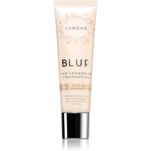 Lumene Blur 16h Longwear dlouhotrvající make-up SPF 15 odstín 0,5 Fair Nude 30 ml