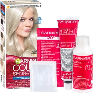 Garnier Color Sensation The Vivids barva na vlasy odstín S9 Silver Ash Blonde
